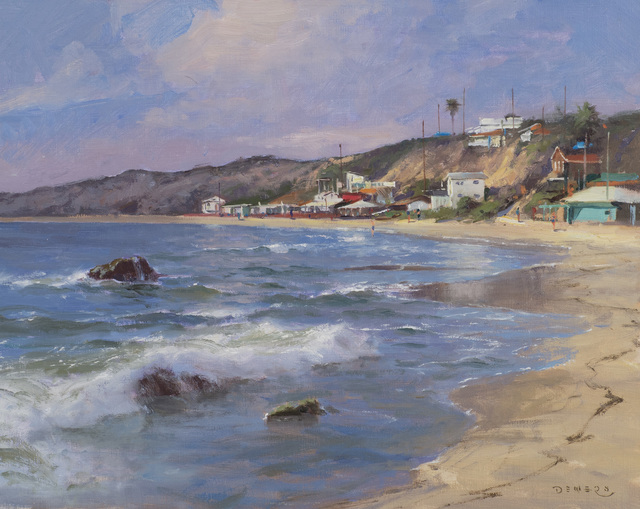 Donald W. Demers, ‘Crystal Cove Rhythms, California’, 21st Century, Painting, Oil on mounted linen, Vose Galleries