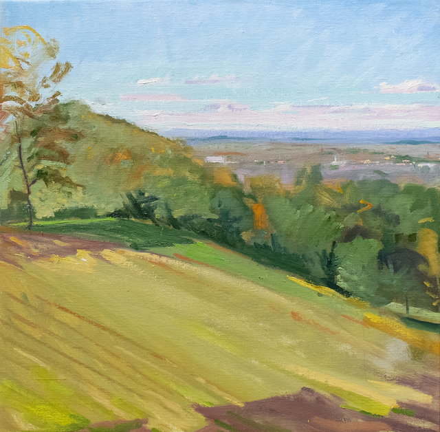 John Kelly, ‘Towards Hudson From Olana’, 2018, Carrie Haddad Gallery