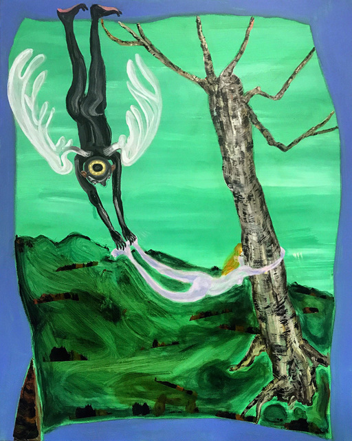 Mary Devincentis, ‘Fear of Heaven’, 2018, Painting, Acrylic on Canvas, Park Place Gallery