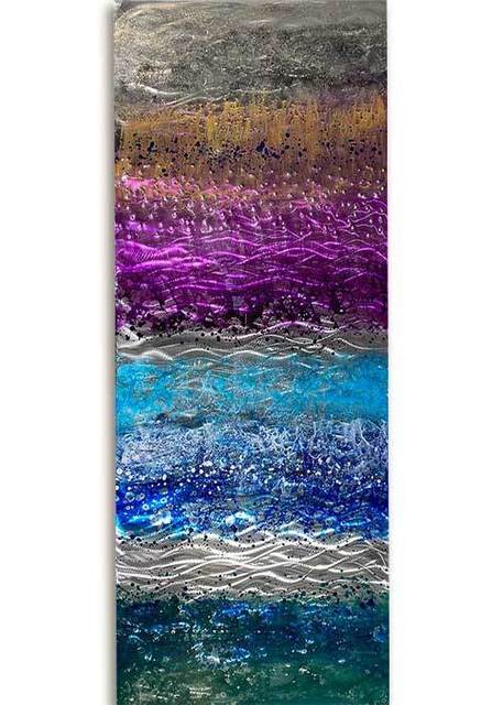 Ken Rausch, ‘Radiant Waves II’, 2020, Sculpture, Mixed Media on Steel, Art Leaders Gallery