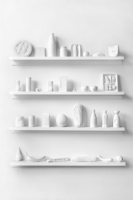 Itamar Gilboa, ‘Food in A Day White 2 ’, 2016, Tamar Dresdner Art Projects + Food Tank NGO