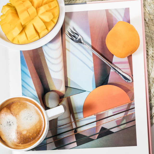 Anastasia Samoylova, ‘Breakfast with Barbara Kasten, 1983’, 2017, Photography, Archival pigment prints, Sabrina Amrani