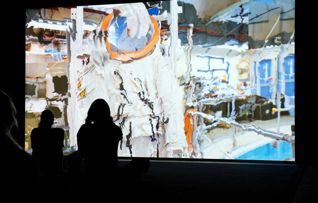 Installation view of "The Infinite Mix: Contemporary Sound and Video" at The Store, London (2016) © Linda Nyland Installation view of "The Infinite Mix: Contemporary Sound and Video" at The Store, London (2016) © Linda Nyland