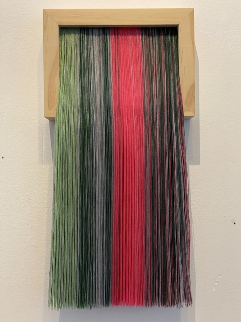 Bumin Kim, ‘Vexillum #32’, 2019, Painting, Thread and wood, Ro2 Art
