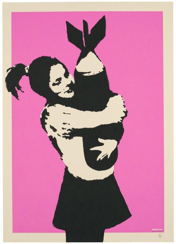 Banksy - Bomb Hugger (Bomb Love)