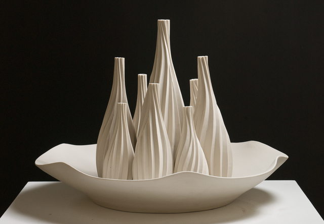 Robert Silverman, ‘Vases in Bowl ’, Bentley Gallery