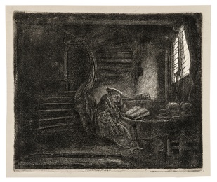 St. Jerome in a Dark Chamber