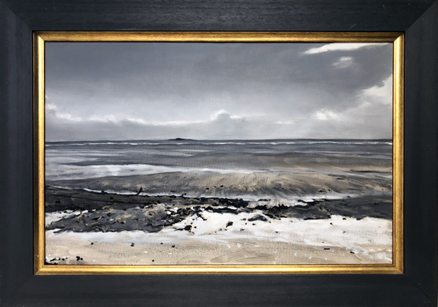 Jose Toirac, ‘El ajiaco (The Stew)’, 2013-2014, Painting, Oil on canvas with vial of sand and water, Pan American Art Projects