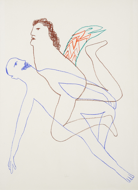 Sidney Nolan, ‘Robert Lowell - Poem IV’, 1967, Charles Nodrum Gallery