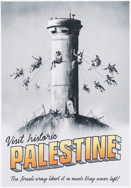 Banksy, ‘Visit Historic Palestine (The Walled Off Hotel poster)’, 2018, Artificial Gallery