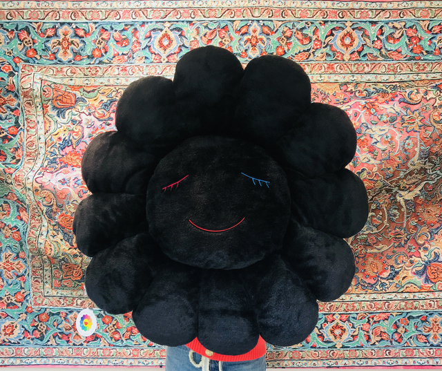 Takashi Murakami, ‘Flower - Black soft sculpture ’, Gin Huang Gallery