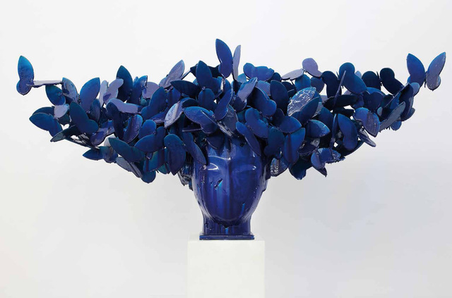 Manolo Valdés, ‘Mariposas azules’, 2016, Opera Gallery