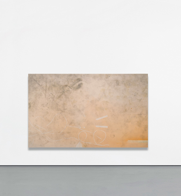 Nate Lowman, ‘Dirty Dancing’, 2011, Mixed Media, Oil, dirt, dental floss on canvas, Phillips
