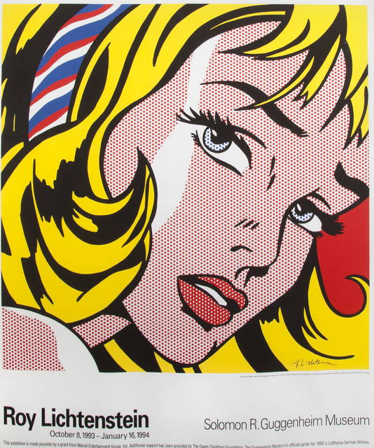 Roy Lichtenstein, ‘Solomon R. Guggenheim Poster’, 1994, Julien's Auctions