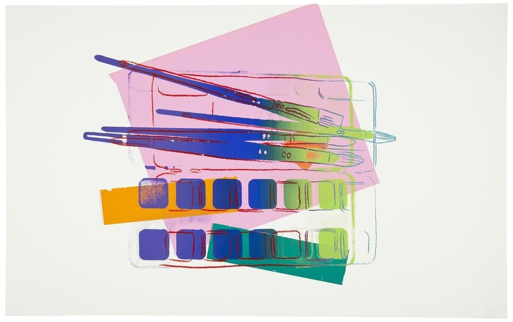 Andy Warhol - Watercolor Paint Kit with Brushes