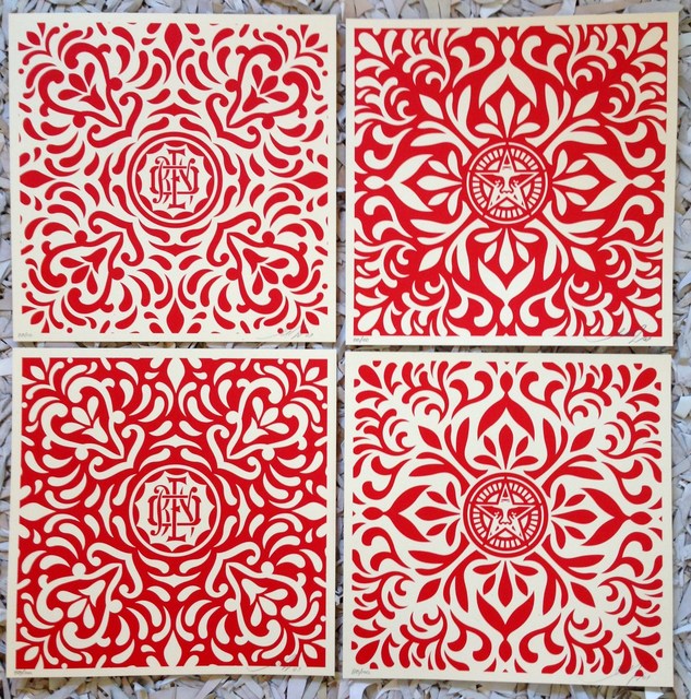 Shepard Fairey (OBEY), ‘Japanese Fabric Pattern’, 2009, artrepublic
