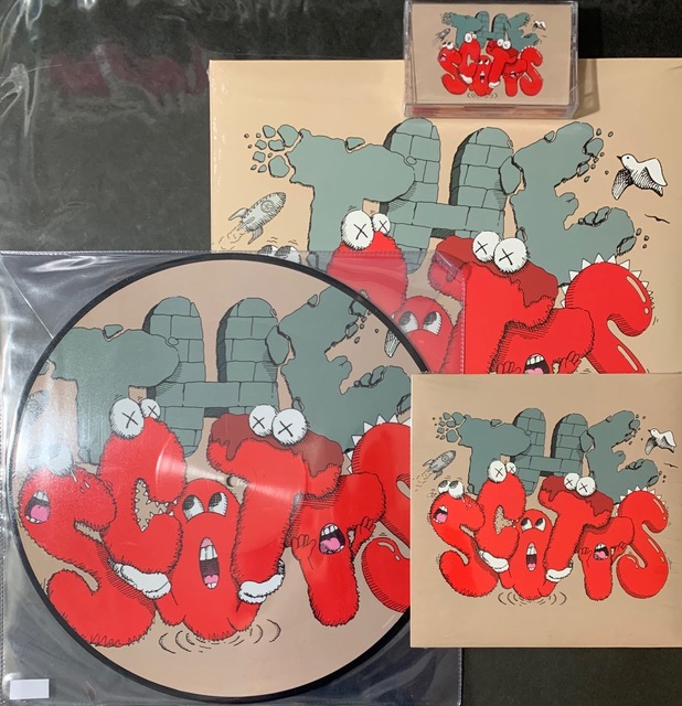 travis x kaws