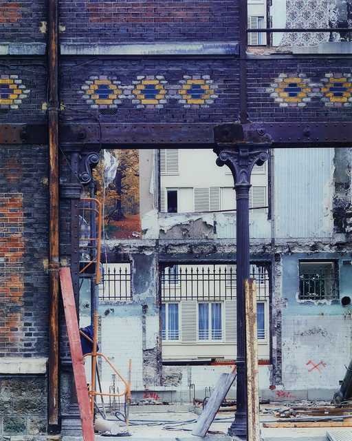 Stéphane Couturier, ‘Boulevard Morland, Paris 4’, 2001, Photography, Chromogenic print, face-mounted to Plexiglas., Phillips
