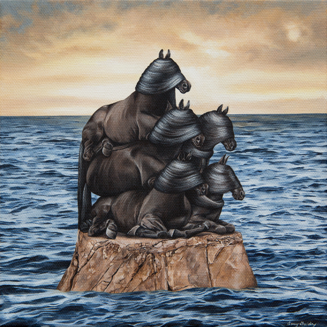 Amy Guidry, ‘Ascension ’, 2016, Painting, Acrylic on canvas, LeMieux Galleries
