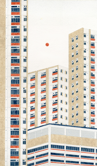 Carmen Ng, ‘Beginning Of Silence ’, 2019, Painting, Watercolour on paper, Karin Weber Gallery