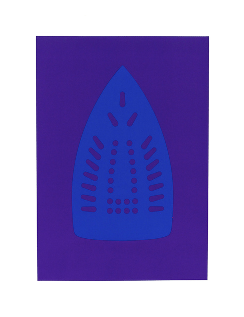 Willie Cole, ‘Complementary Soles (Blue/Purple)’, 2012, Highpoint Editions