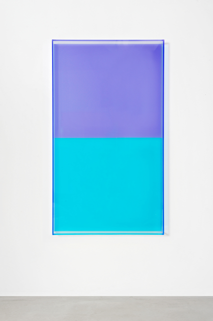 Regine Schumann, ‘colormirror türkis violet’, 2018, Galerie Judith Andreae