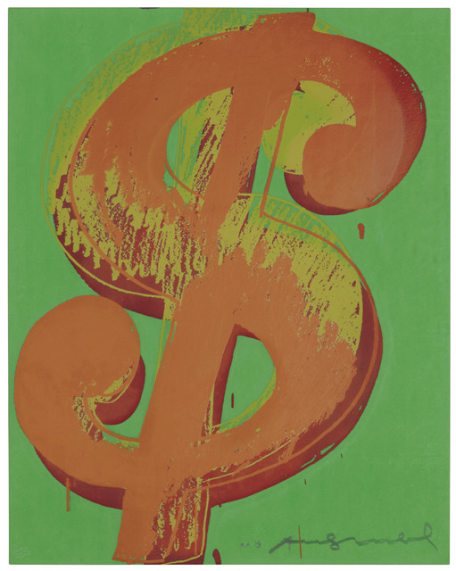 Andy Warhol, ‘$ (1): one plate’, 1982, Christie's
