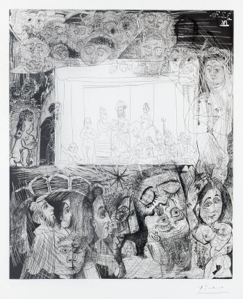 Pablo Picasso - Ecce Homo d'après Rembrandt