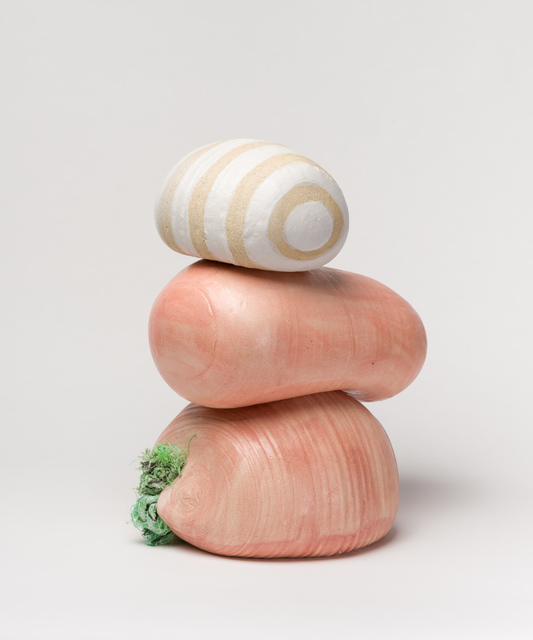 Gailan Ngan, ‘You-Ka’, 2017, Sculpture, Clay, slips, glaze, rope, Monte Clark Gallery