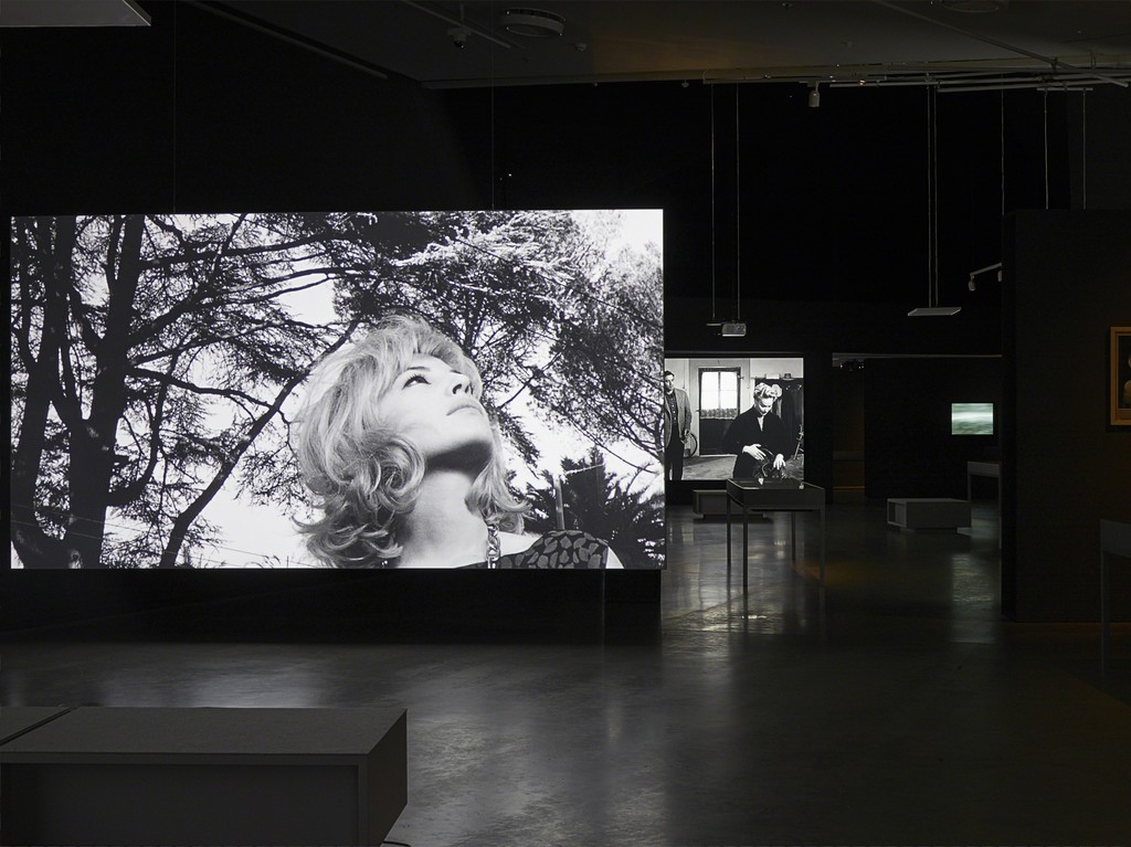 Installation view of "Michelangelo Antonioni - Il maestro del cinema moderno" at EYE Film Institute, Amsterdam, 2015. ®Studio Hans Wilschut/EYEFILM Installation view of "Michelangelo Antonioni - Il maestro del cinema moderno" at EYE Film Institute, Amsterdam, 2015. ®Studio Hans Wilschut/EYEFILM