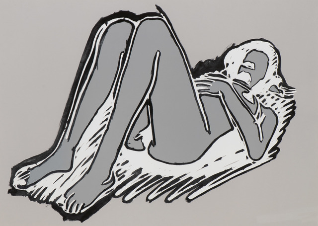 Tom Wesselmann, ‘Monica reclining on back, knees up’, 1990, Okker Art Gallery