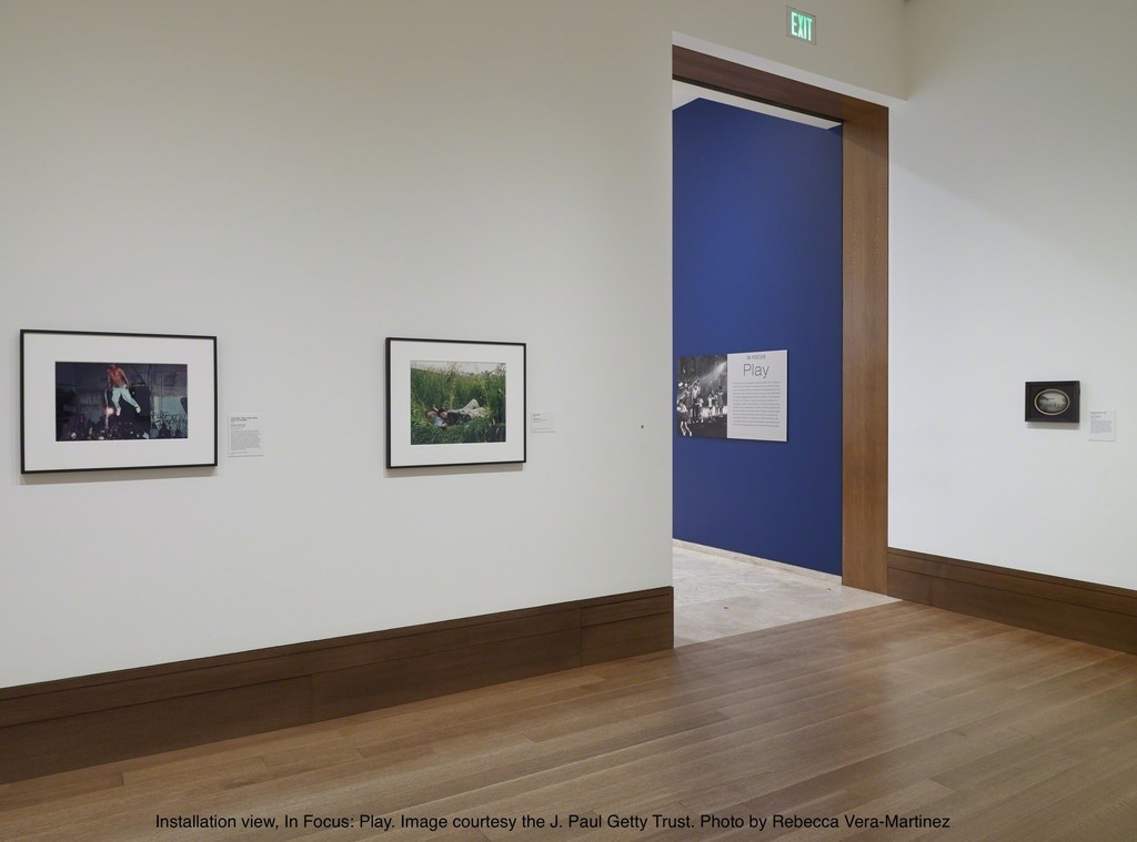 Installation view, In Focus: Play. Courtesy the J. Paul Getty Trust. Photo by Rebecca Vera-Martinez. Installation view, In Focus: Play. Courtesy the J. Paul Getty Trust. Photo by Rebecca Vera-Martinez.