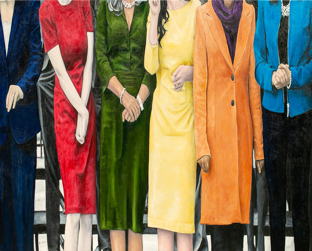 Lauren Rinaldi, ‘Representative’, 2020, Painting, Oil on canvas, Paradigm Gallery + Studio