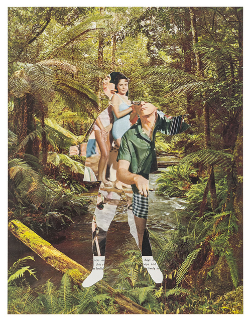 John Stezaker, ‘Party II’, 2003, Drawing, Collage or other Work on Paper, Collage, Monica De Cardenas