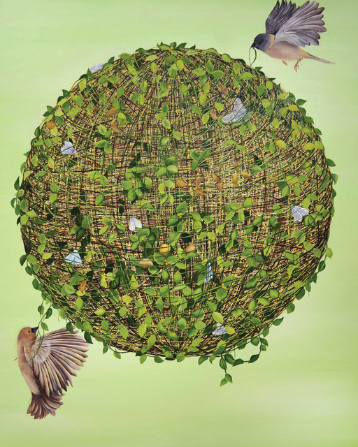 Allison Green, ‘String Theory (Green)’, 2014, Susan Eley Fine Art