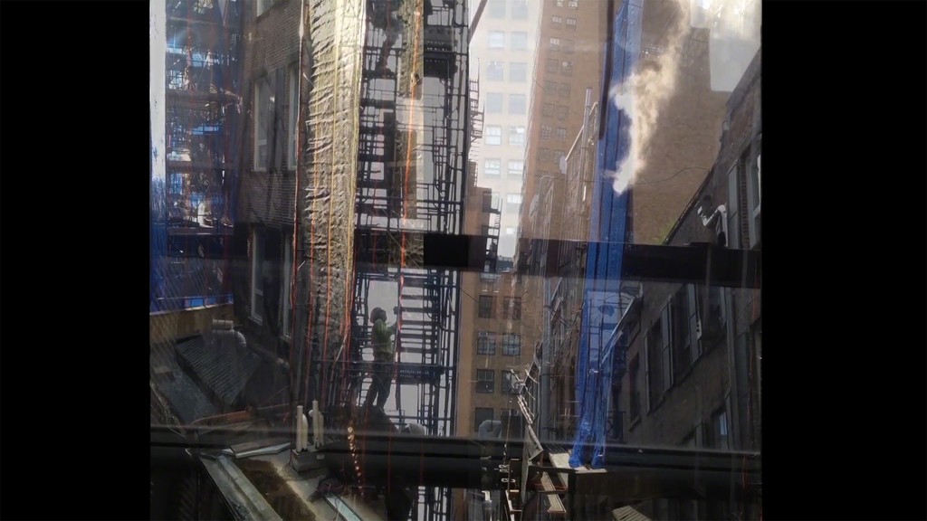 Installation view, Out My Window, Down the Alley, Around the Corner and Up the Block (2015) Installation view, Out My Window, Down the Alley, Around the Corner and Up the Block (2015)