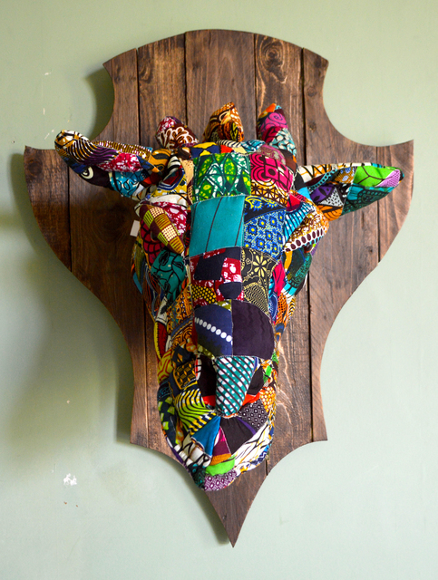 Louis Masai, ‘« Fauxdermy » - Hang your head - The giraffe’, 2019, NextStreet Gallery