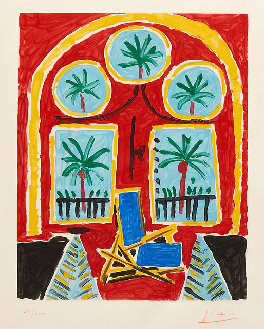 Pablo Picasso, ‘La fenêtre de latelier à la Californie’, 1959, Rago
