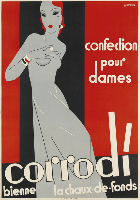Johannes Handschin, ‘CORRODI / CONFECTION POUR DAMES’, 1933, Swann Auction Galleries