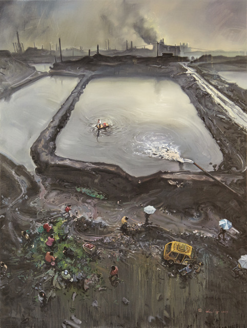 Zhou Jinhua 周金华, ‘Dark Age No.1’, 2008, Painting, Oil on canvas, Ho Gallery