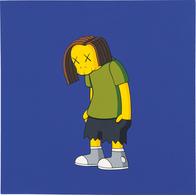 KAWS, ‘KIMPSONS’, 2005, Painting, Acrylic on canvas, Phillips