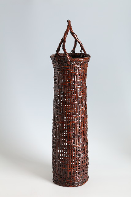 Wada Waichisai II, ‘Handle Flower Basket of the Teiryō Type (T-4303)’, Taisho era (1912–26)-dated 1925, Erik Thomsen