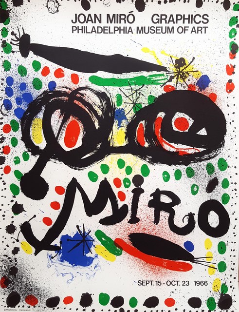 Joan Miró, ‘Graphics: Philadelphia Museum of Art’, 1966, Graves International Art