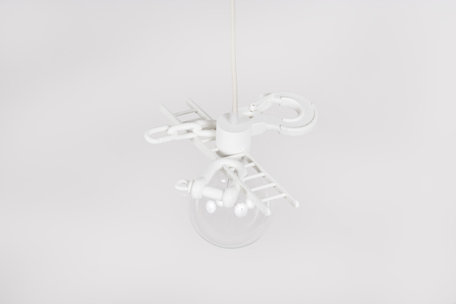 Emmett Moore, ‘Ladder Pendant’, 2015, Design/Decorative Art, Nylon, Urethane, Lightbulb, Patrick Parrish Gallery