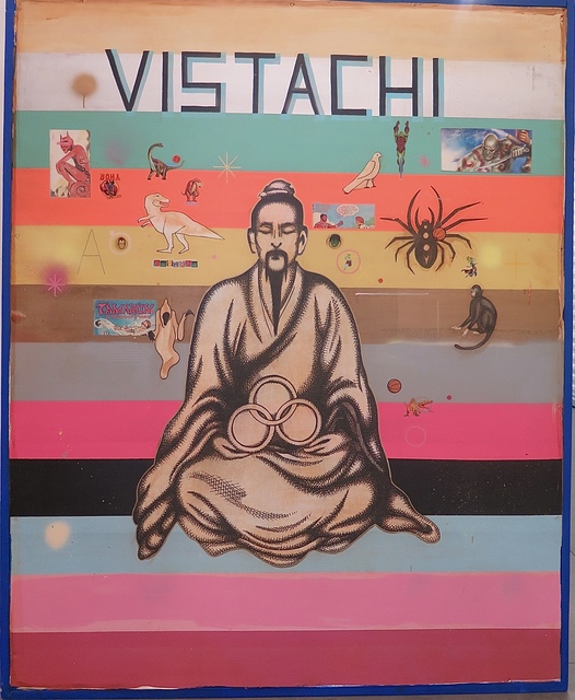 Armando Lerma, ‘Vistachi’, 2018, Painting, Mixed media on Wood, Eastern Projects