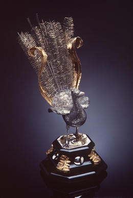 Henry Steiner, ‘Silver gilt lyrebird’, 1884, Powerhouse Museum