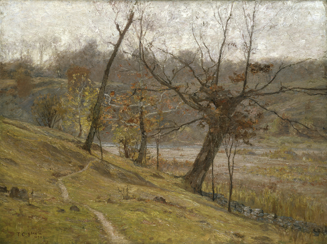 Theodore Clement "T.C." Steele, ‘The Bloom of the Grape ’, 1893, Indianapolis Museum of Art at Newfields