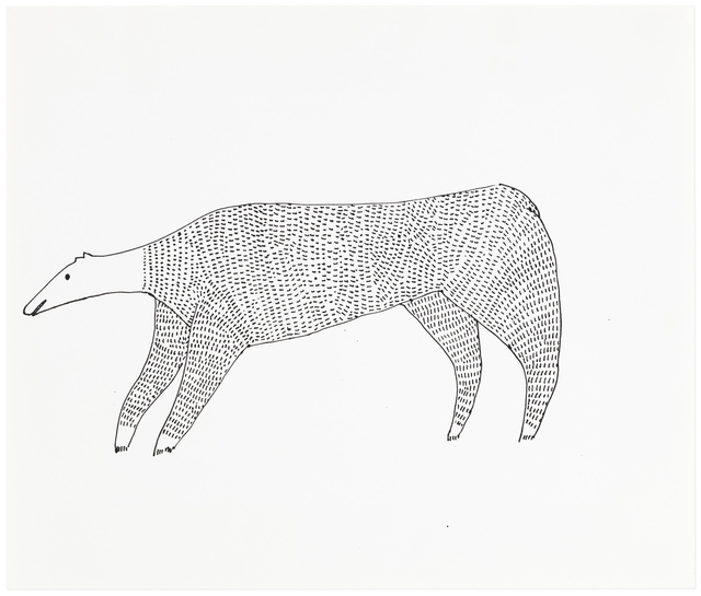 Judy Kensley McKie, ‘Spotted Bear’, undated, Drawing, Collage or other Work on Paper, Ink on paper, Gallery NAGA