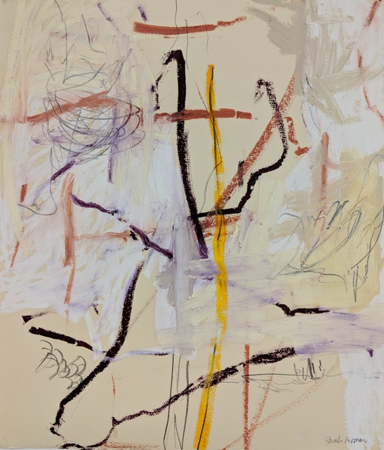 Sarah J. Berman, ‘Getting Out of the Way’, 2018, Drawing, Collage or other Work on Paper, Pigment Stick, Graphite and Conte on Creme French Rag Paper, The Art House