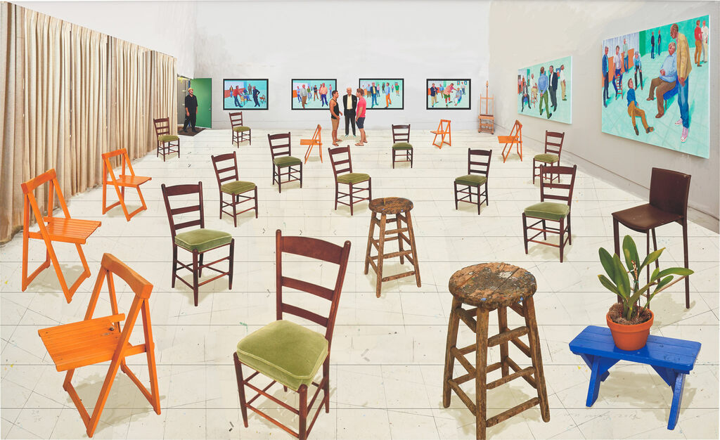 David Hockney - Sparer Chairs